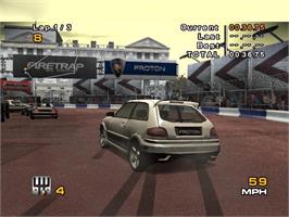 In game image of Lotus Challenge on the Microsoft Xbox.
