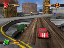 In game image of Mashed Fully Loaded on the Microsoft Xbox.