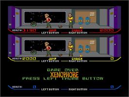 In game image of Midway Arcade Treasures 2 on the Microsoft Xbox.