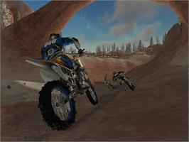 In game image of Mx Unleashed on the Microsoft Xbox.
