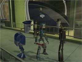 In game image of Robots on the Microsoft Xbox.