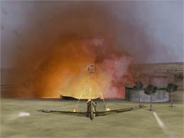 In game image of Secret Weapons Over Normandy on the Microsoft Xbox.