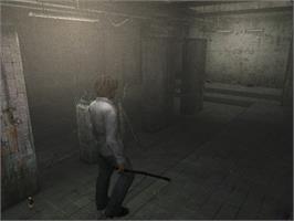 In game image of Silent Hill 4: The Room on the Microsoft Xbox.