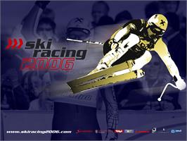 In game image of Ski Racing 2006 Featuring Hermann Maier on the Microsoft Xbox.