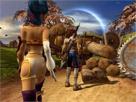 In game image of Sudeki on the Microsoft Xbox.