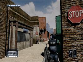 In game image of Swat - Global Strike Team on the Microsoft Xbox.