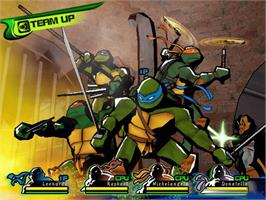 In game image of Teenage Mutant Ninja Turtles 3: Mutant Nightmare on the Microsoft Xbox.