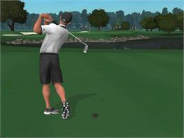 In game image of Tiger Woods PGA Tour 2004 on the Microsoft Xbox.