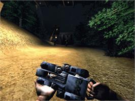 In game image of Turok: Evolution on the Microsoft Xbox.