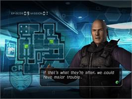 In game image of WinBack 2: Project Poseidon on the Microsoft Xbox.