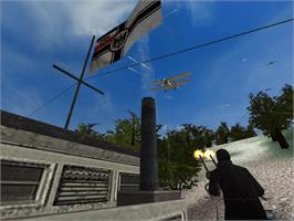 In game image of Wings of War on the Microsoft Xbox.