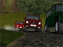 In game image of World Racing on the Microsoft Xbox.