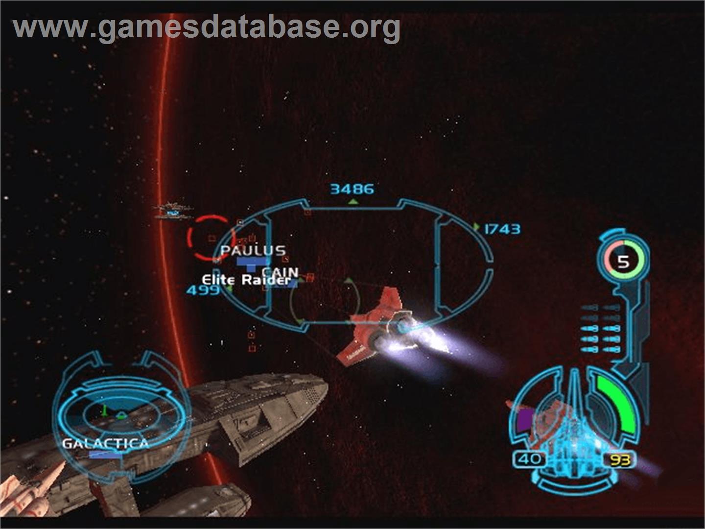 Battlestar Galactica - Microsoft Xbox - Artwork - In Game