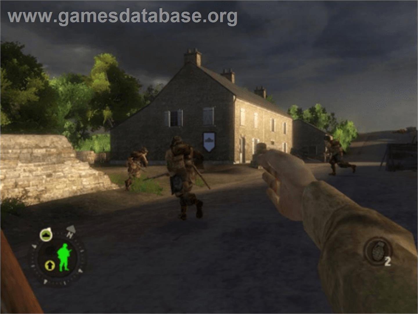 Brothers in Arms: Road to Hill 30 - Microsoft Xbox - Artwork - In Game