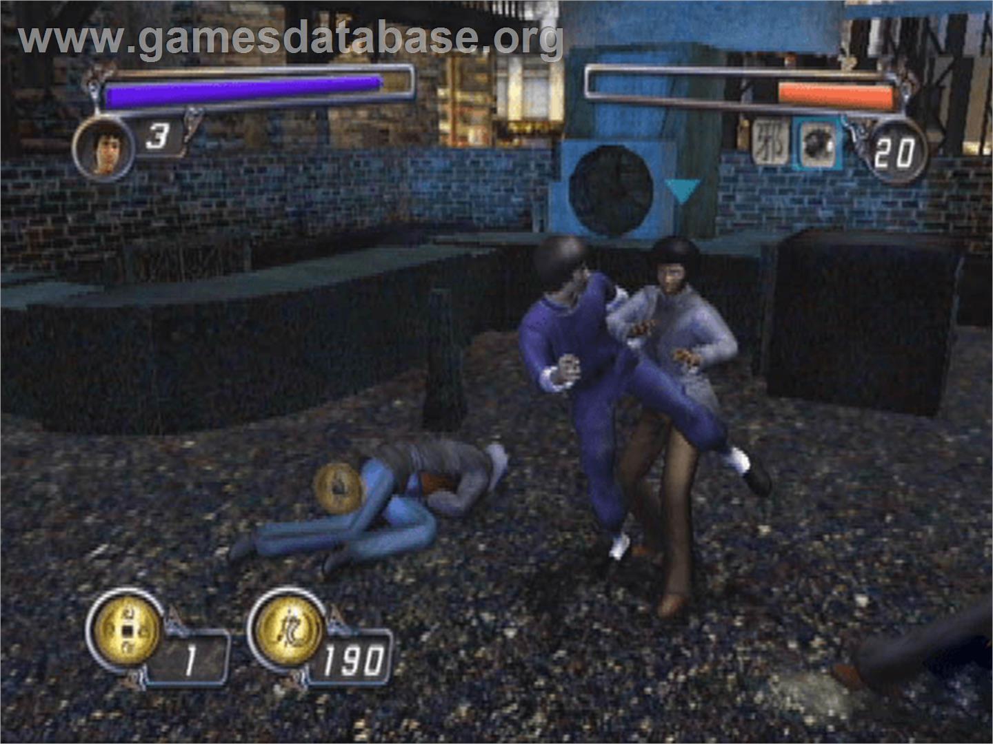 Bruce Lee - Quest Of The Dragon - Microsoft Xbox - Artwork - In Game