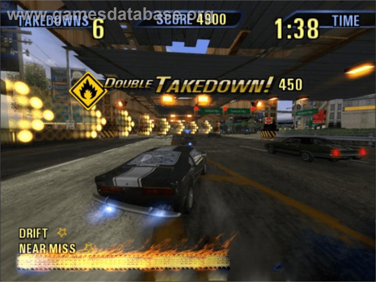 Burnout 3: Takedown - Microsoft Xbox - Artwork - In Game