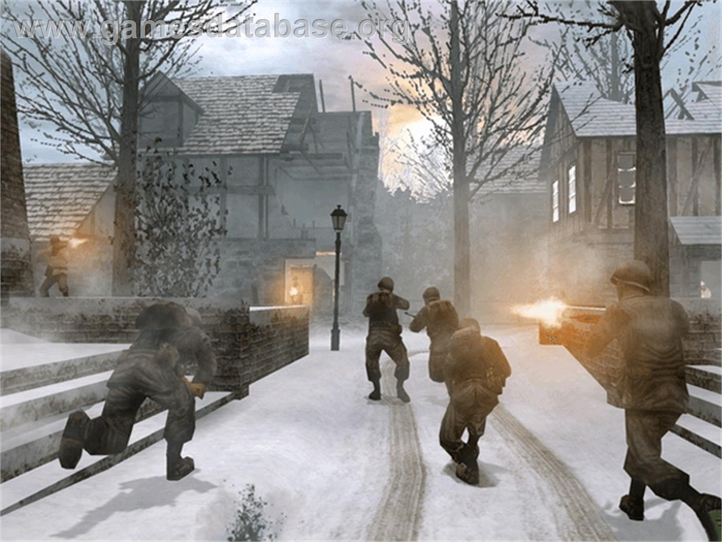 Call of Duty 2: Big Red One - Microsoft Xbox - Artwork - In Game