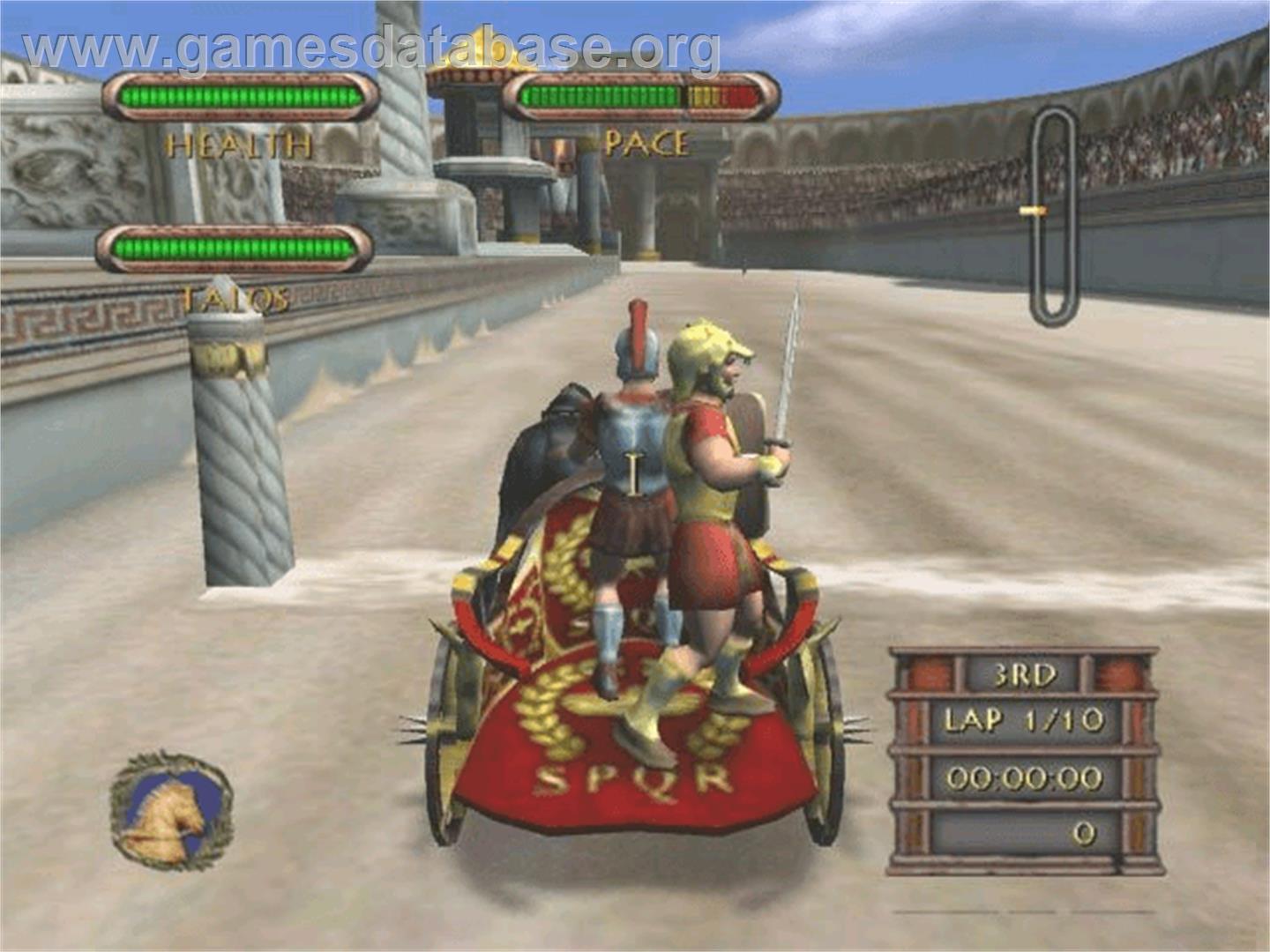 Circus Maximus: Chariot Wars - Microsoft Xbox - Artwork - In Game