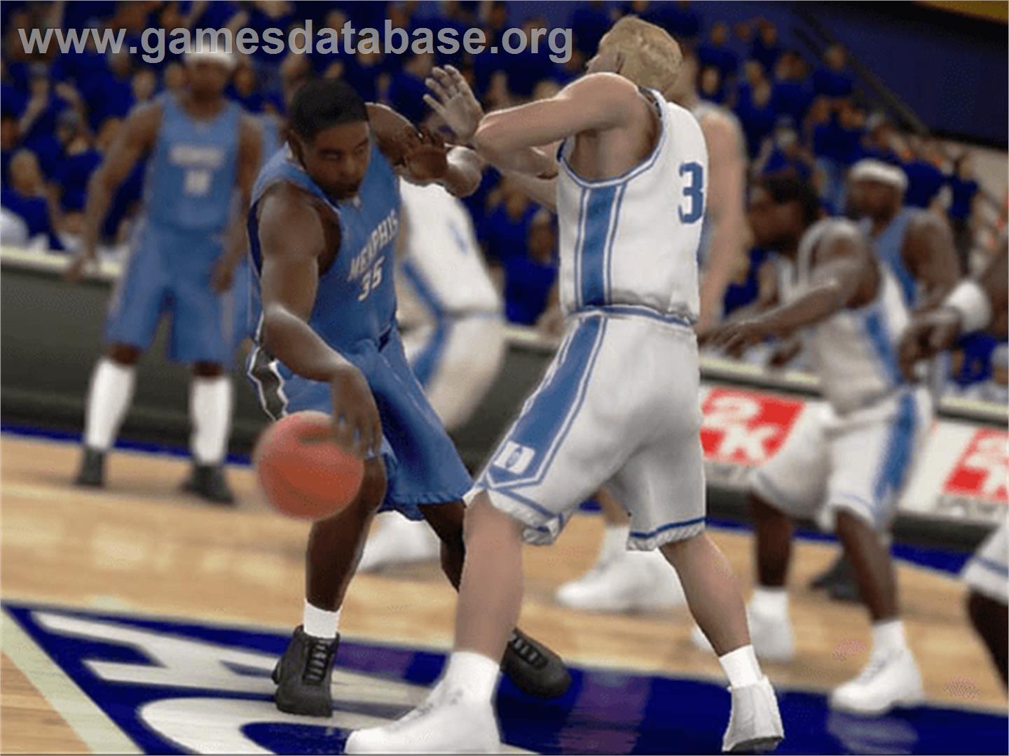 College Hoops NCAA 2K7 - Microsoft Xbox - Artwork - In Game