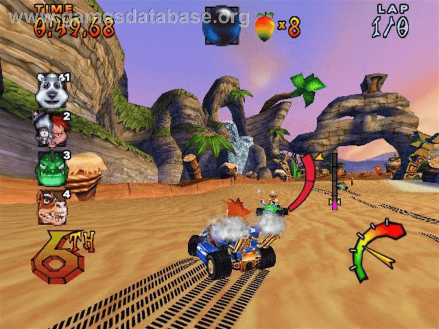 Crash Nitro Kart - Microsoft Xbox - Artwork - In Game