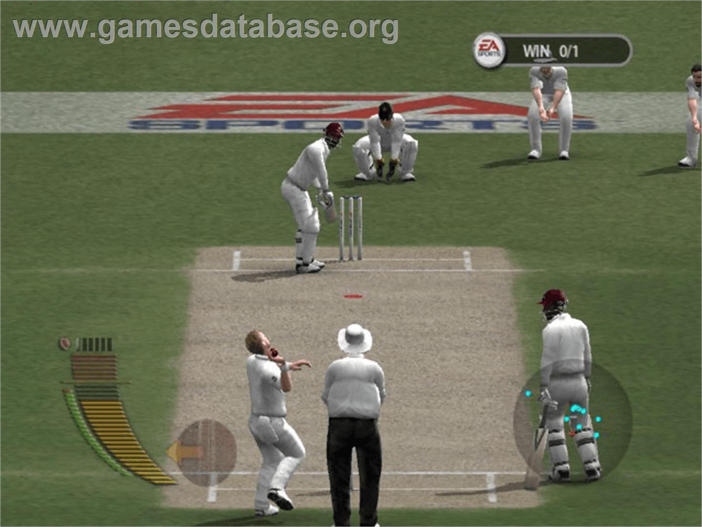 Cricket 2005 - Microsoft Xbox - Artwork - In Game