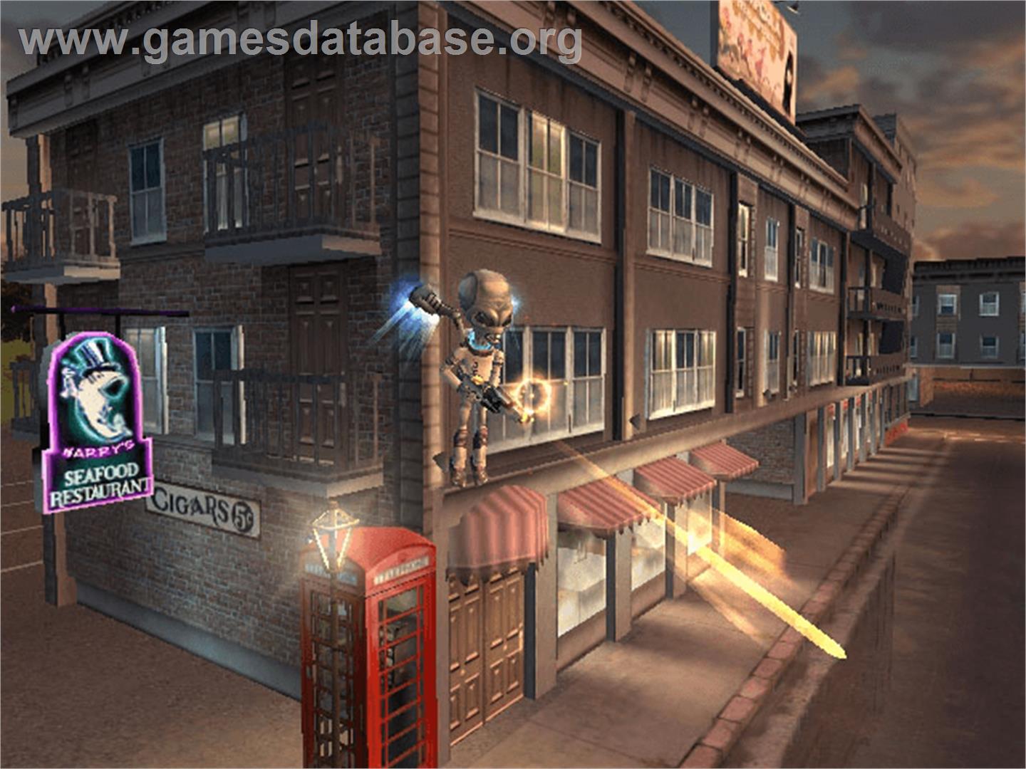 Destroy All Humans - Microsoft Xbox - Artwork - In Game