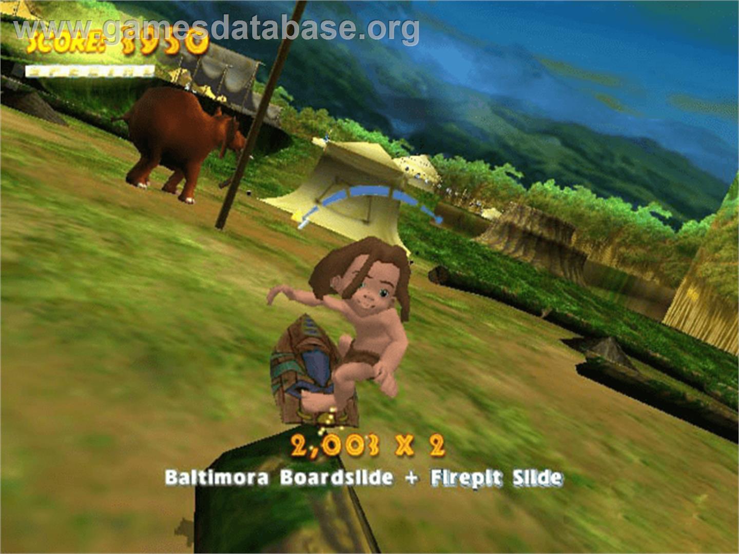 Disney's Extreme Skate Adventure - Microsoft Xbox - Artwork - In Game