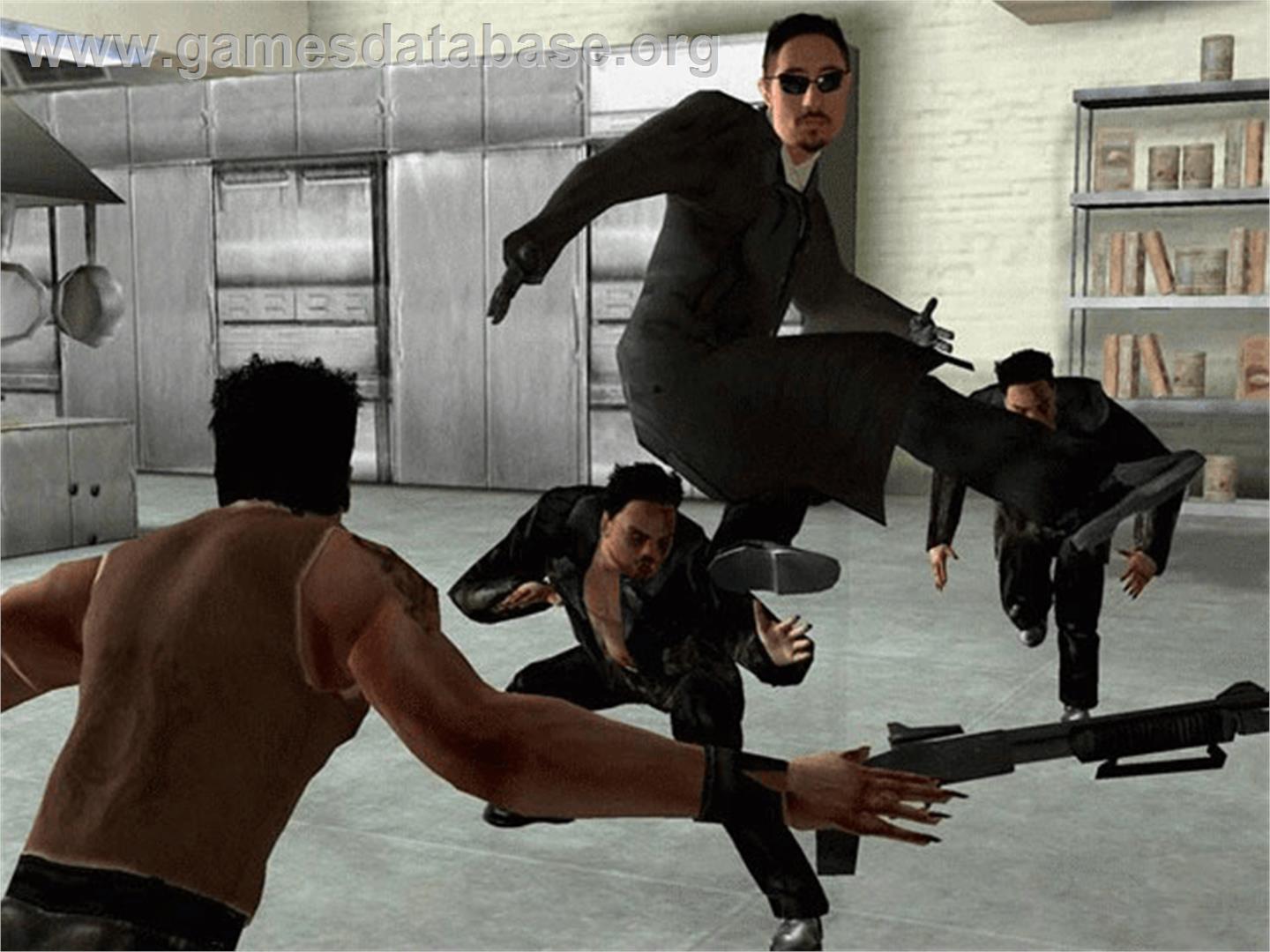 Enter The Matrix - Microsoft Xbox - Artwork - In Game