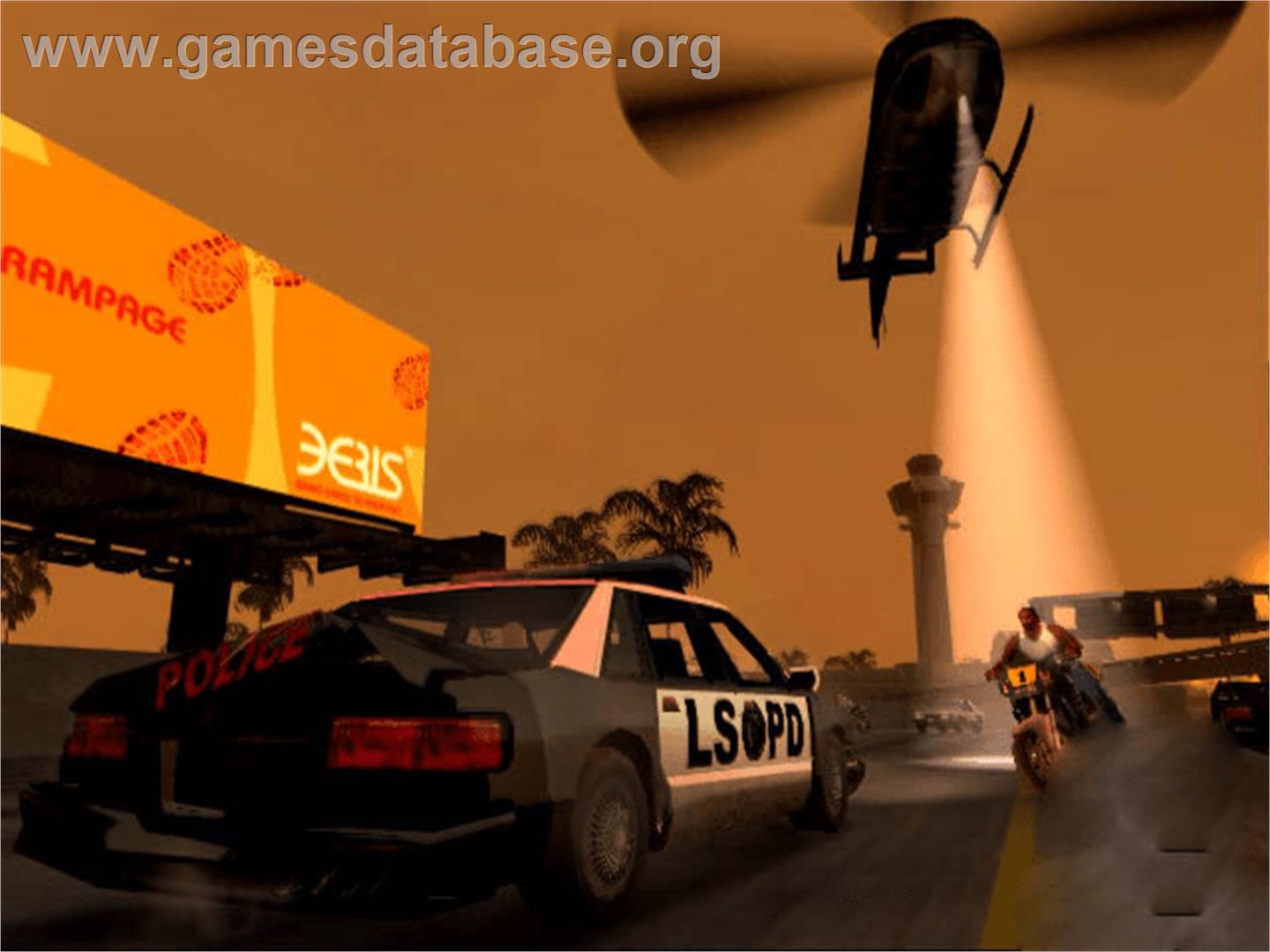 Grand Theft Auto: The Trilogy - Microsoft Xbox - Artwork - In Game