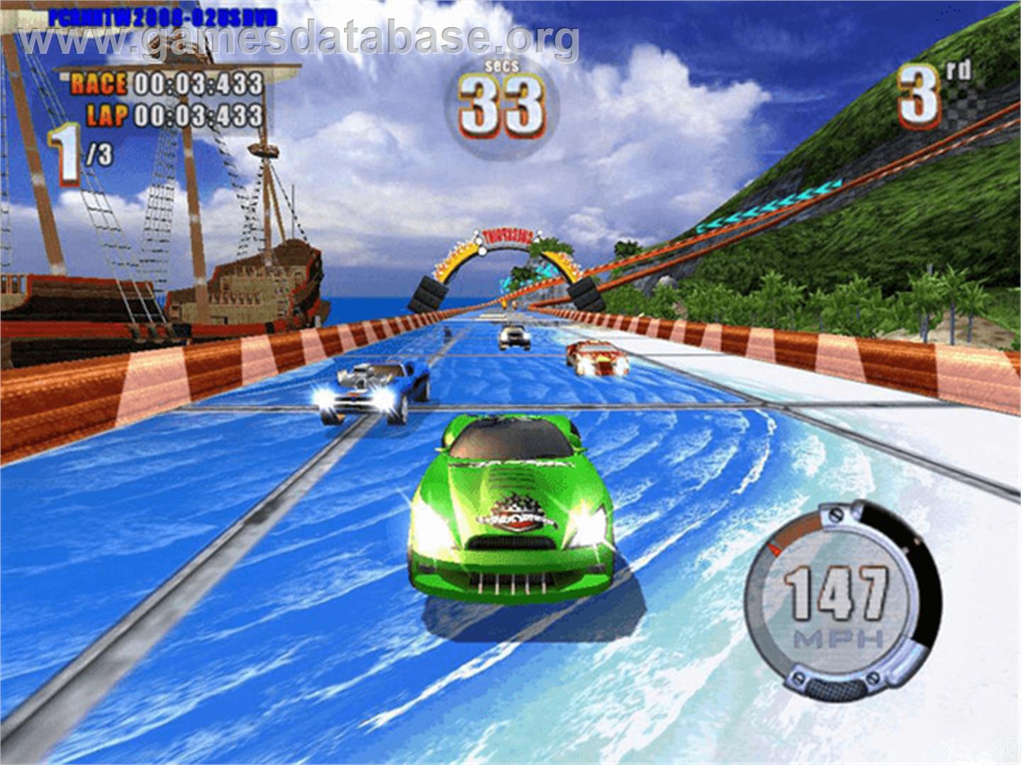 Hot Wheels: Stunt Track Challenge - Microsoft Xbox - Artwork - In Game