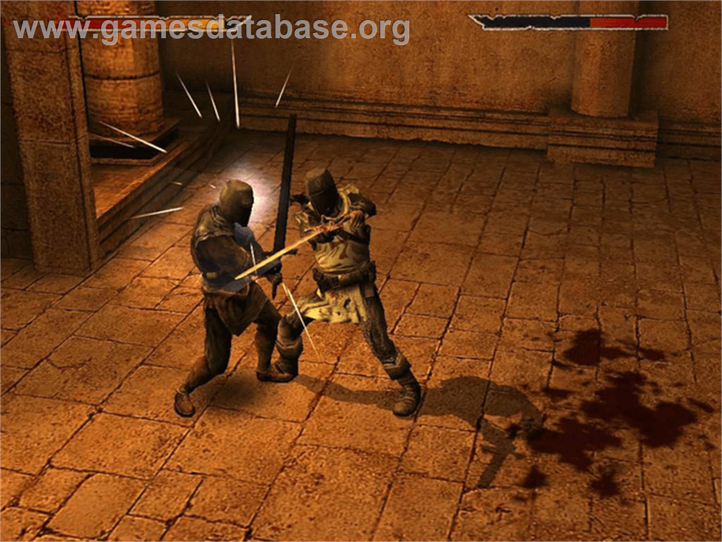 Knights of the Temple: Infernal Crusade - Microsoft Xbox - Artwork - In Game