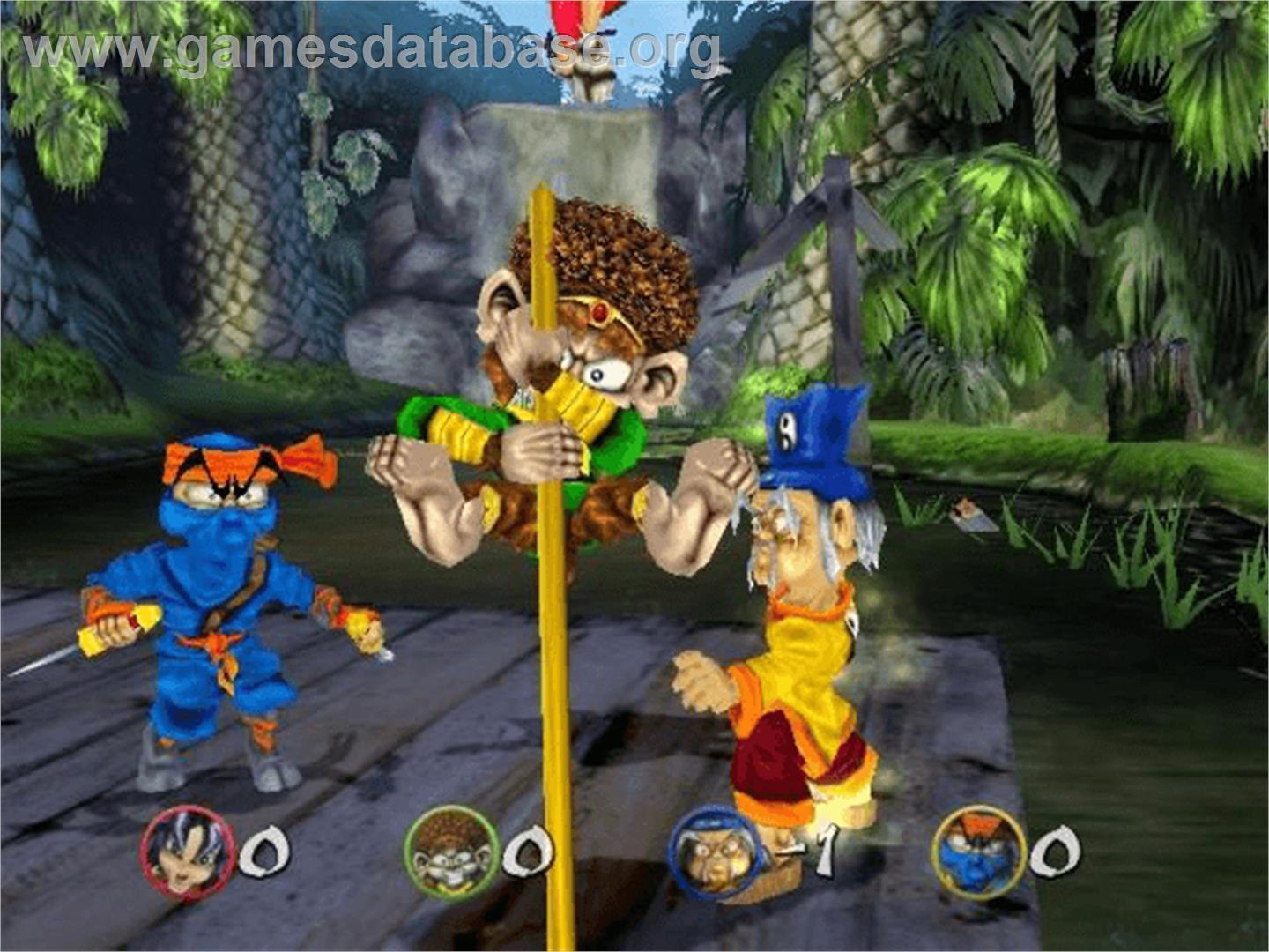 Kung Fu Chaos - Microsoft Xbox - Artwork - In Game