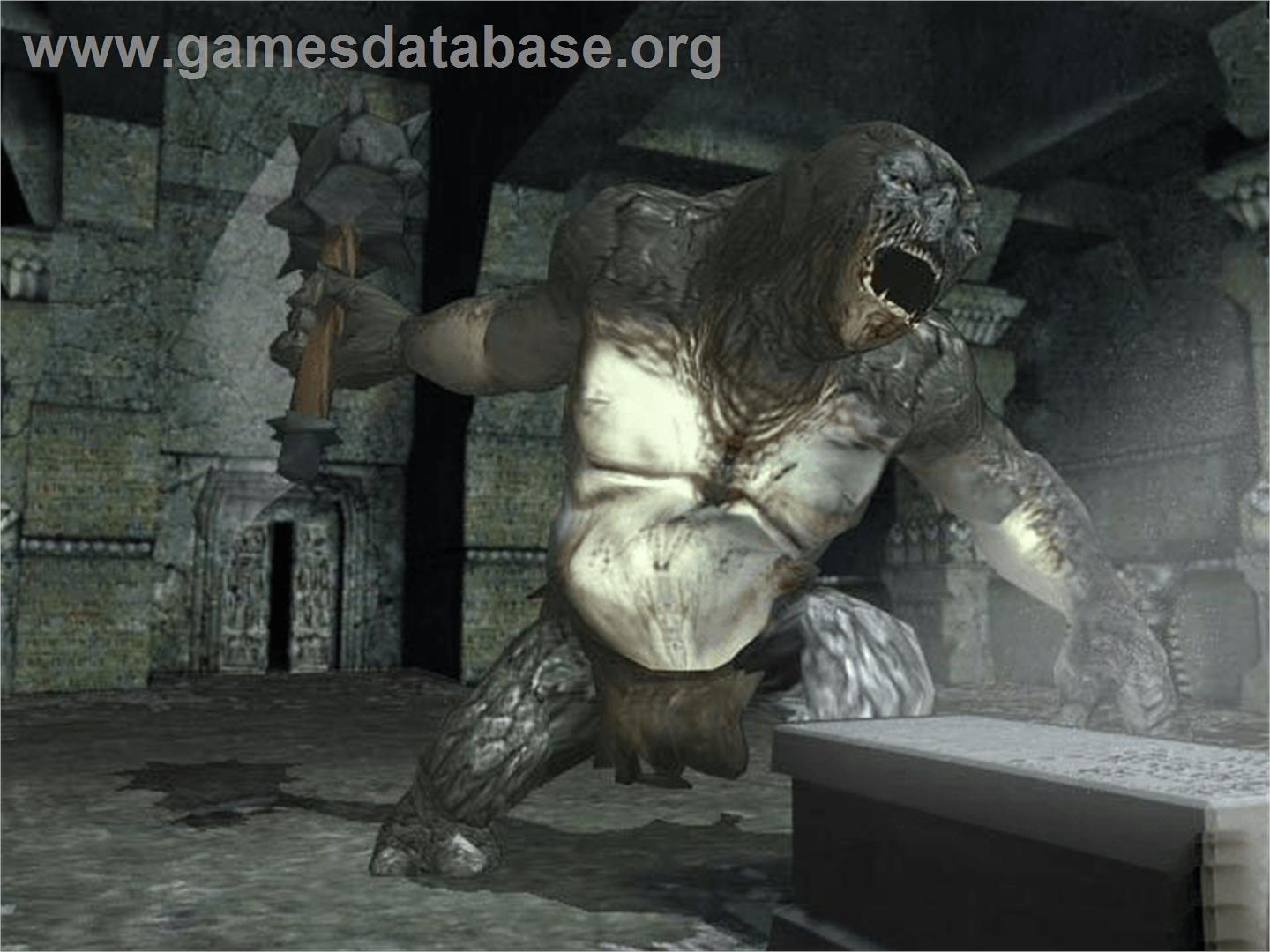 Lord Of The Rings, The - The Two Towers - Microsoft Xbox - Artwork - In Game
