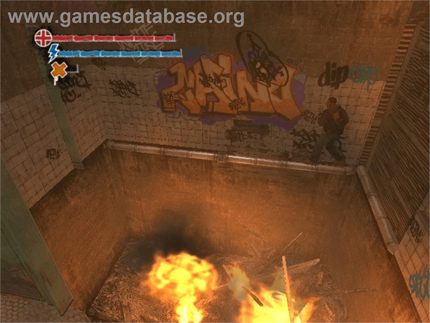 Marc Ecko's Getting Up: Contents Under Pressure - Microsoft Xbox - Artwork - In Game