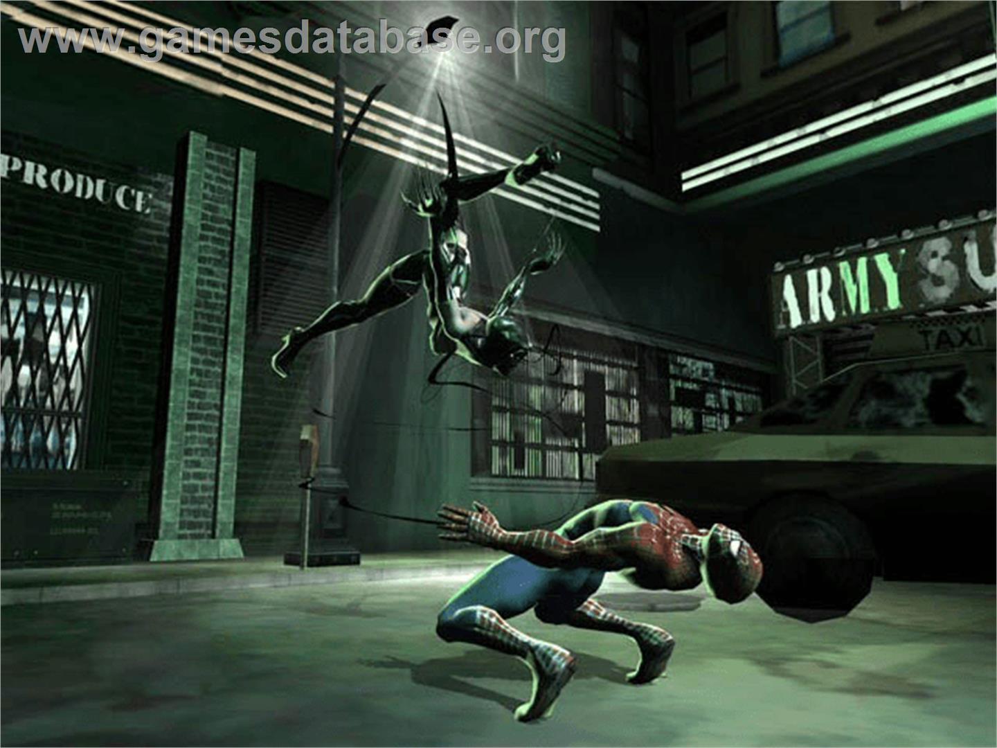 Marvel Nemesis - Rise of the Imperfects - Microsoft Xbox - Artwork - In Game