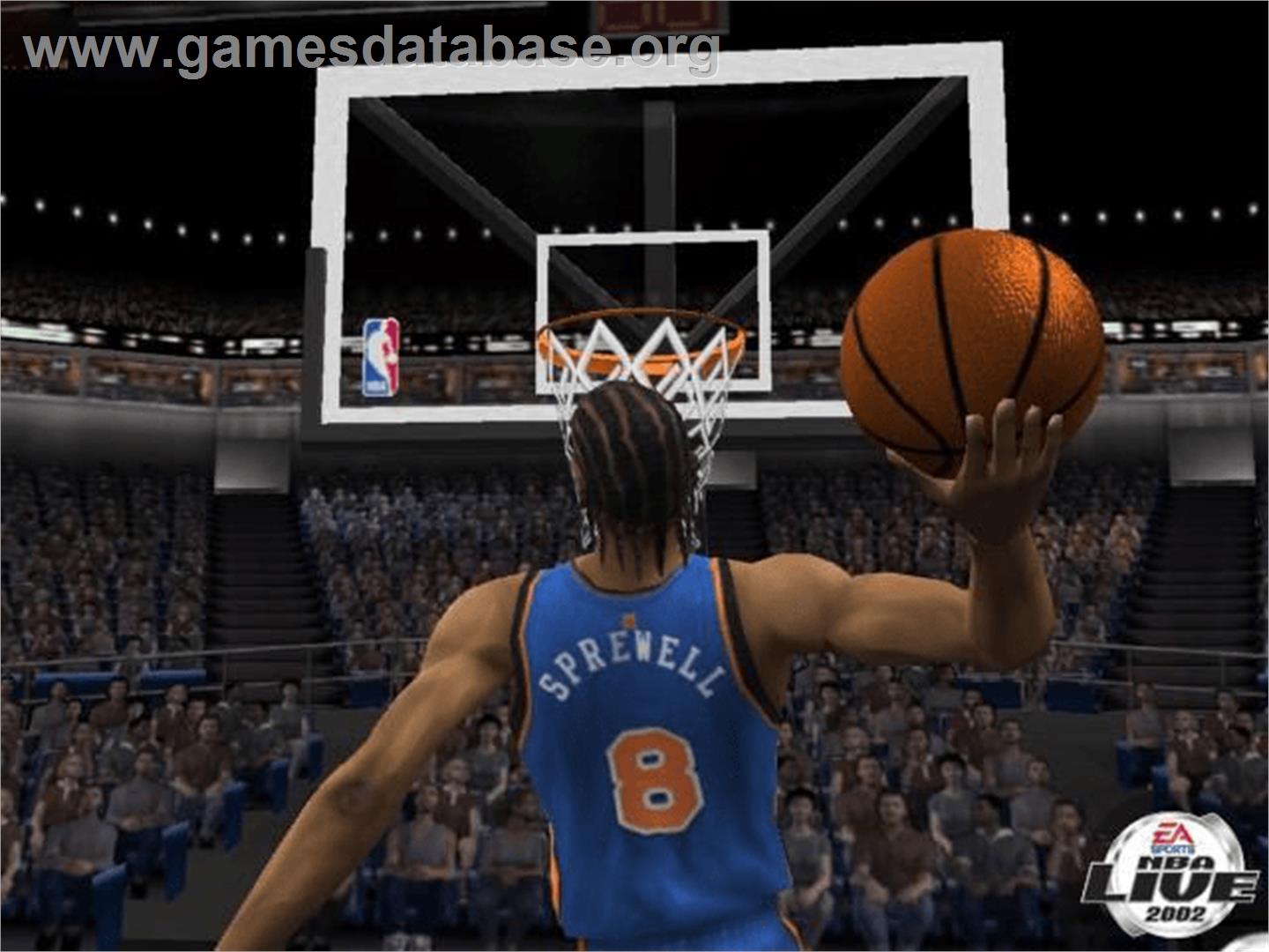 NBA Live 2002 - Microsoft Xbox - Artwork - In Game