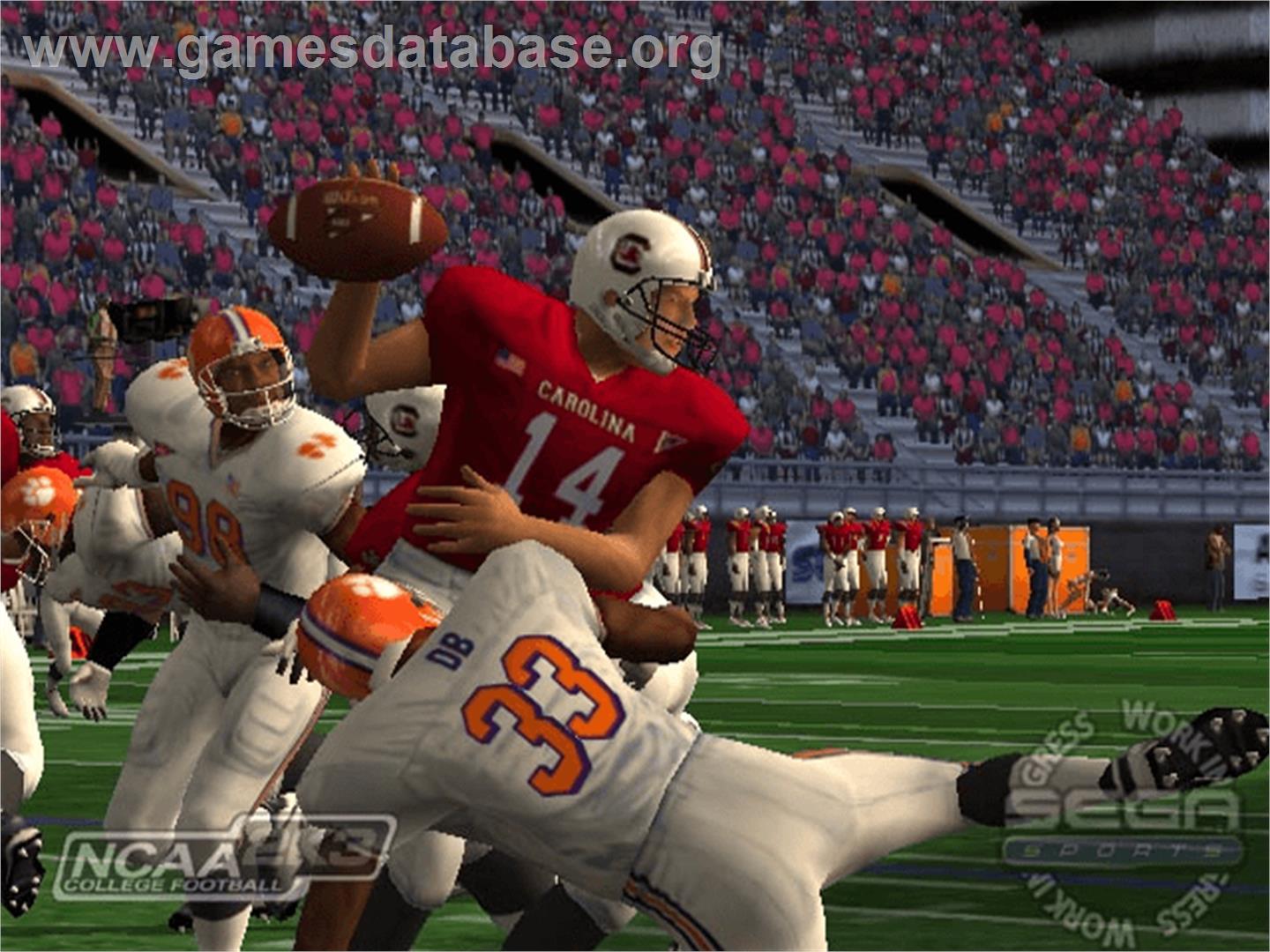 NCAA College Football 2K3 - Microsoft Xbox - Artwork - In Game
