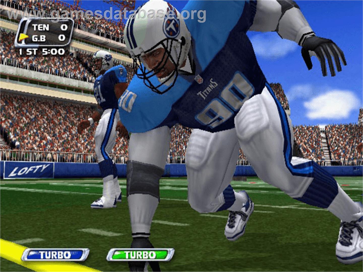 NFL Blitz 20-02 - Microsoft Xbox - Artwork - In Game