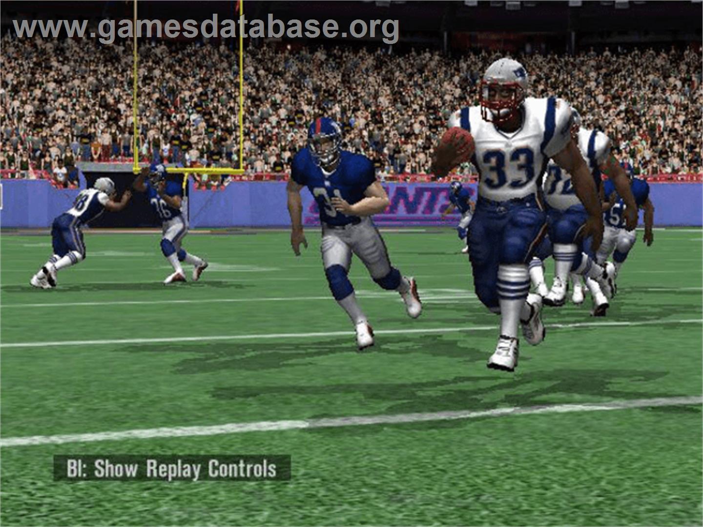 NFL Fever 2002 - Microsoft Xbox - Artwork - In Game