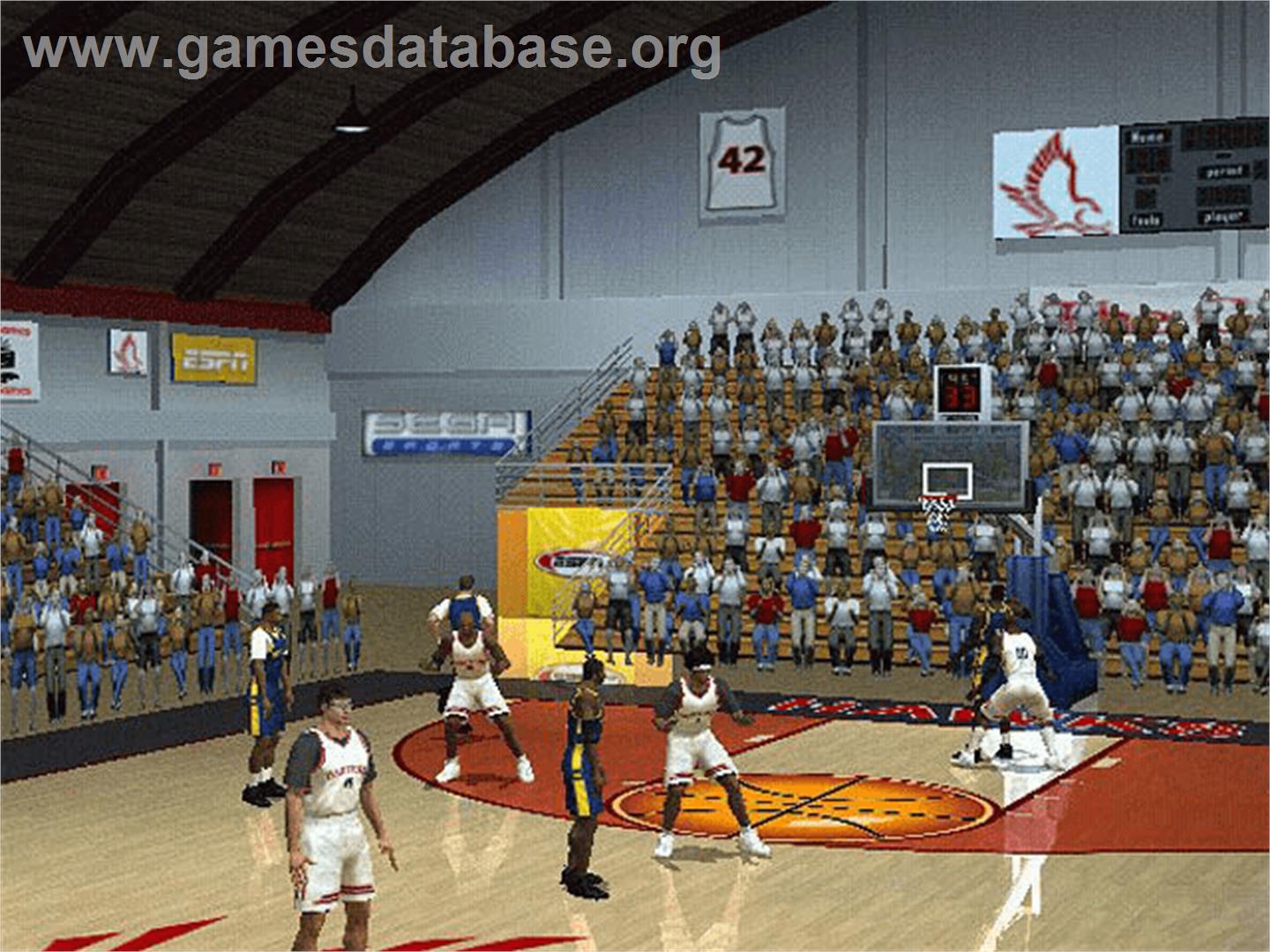 Ncaa College Basketball 2k3 - Microsoft Xbox - Artwork - In Game