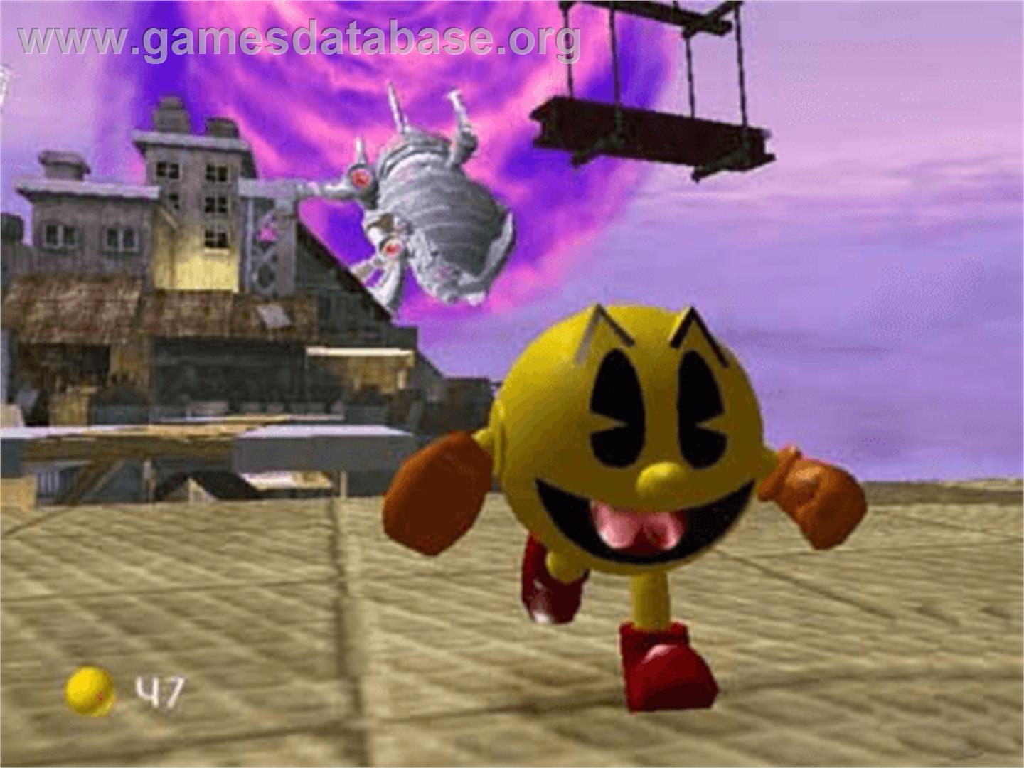 Pac-Man World 3 - Microsoft Xbox - Artwork - In Game