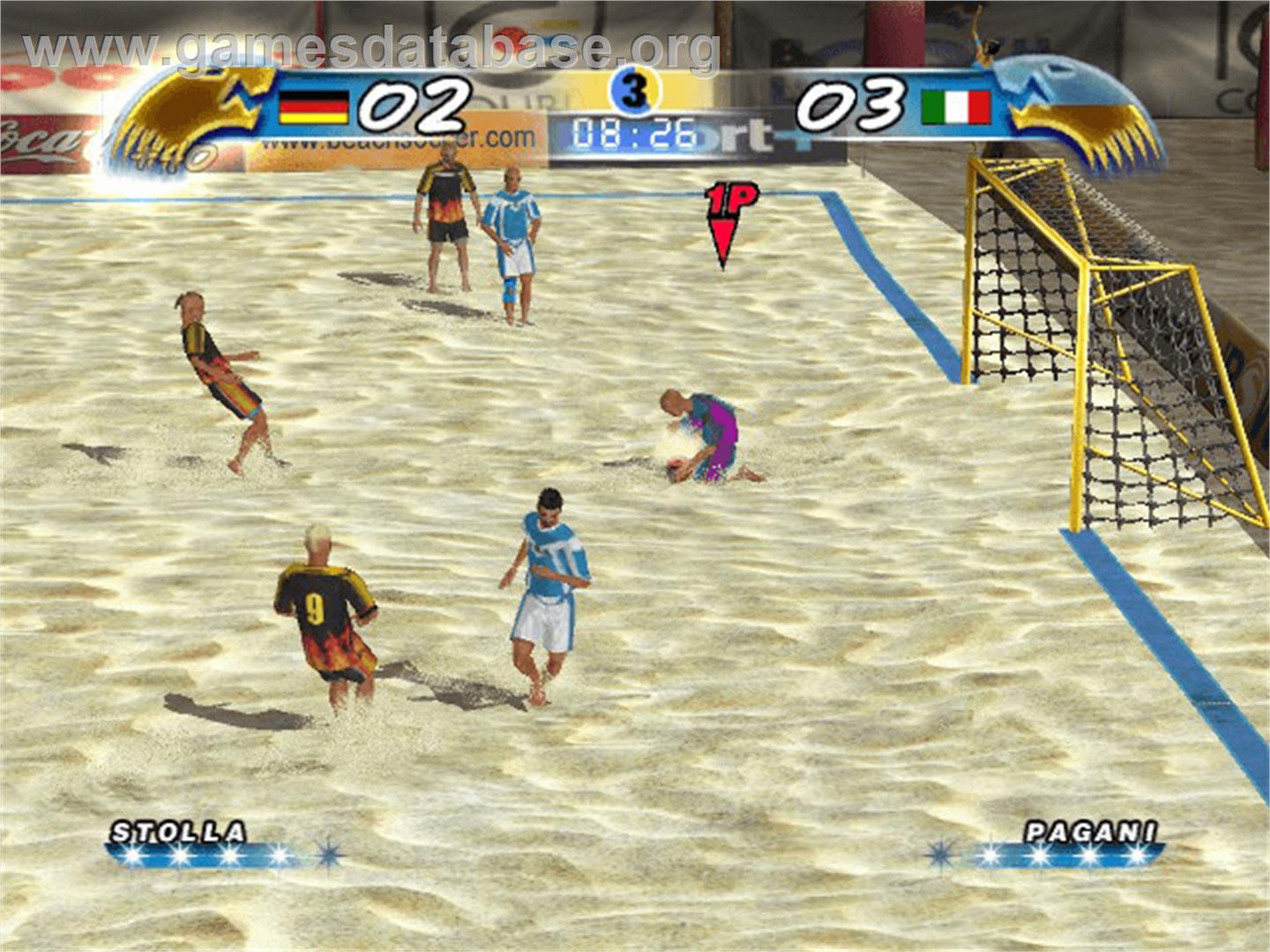 Pro Beach Soccer - Microsoft Xbox - Artwork - In Game
