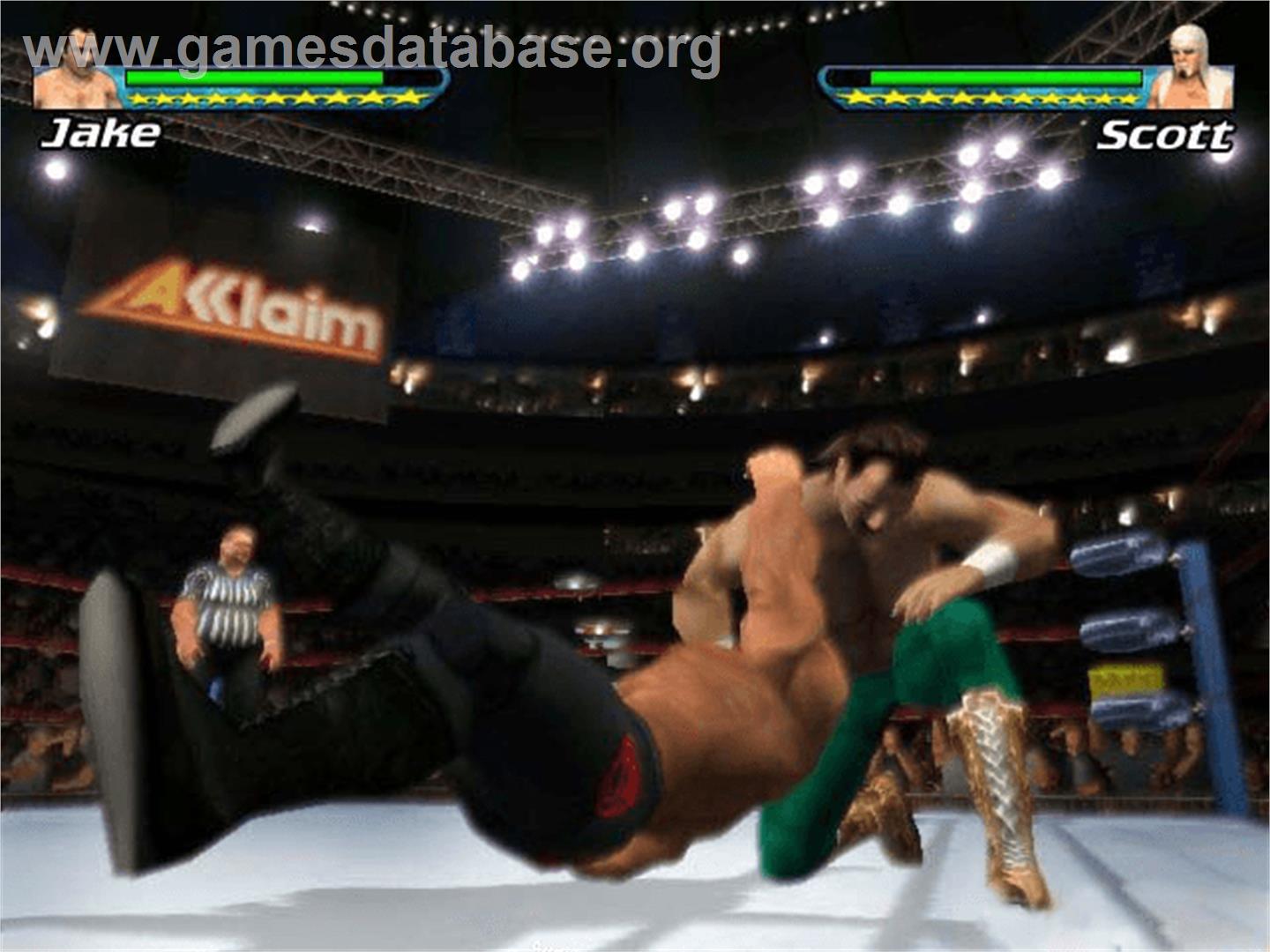 Showdown: Legends of Wrestling - Microsoft Xbox - Artwork - In Game