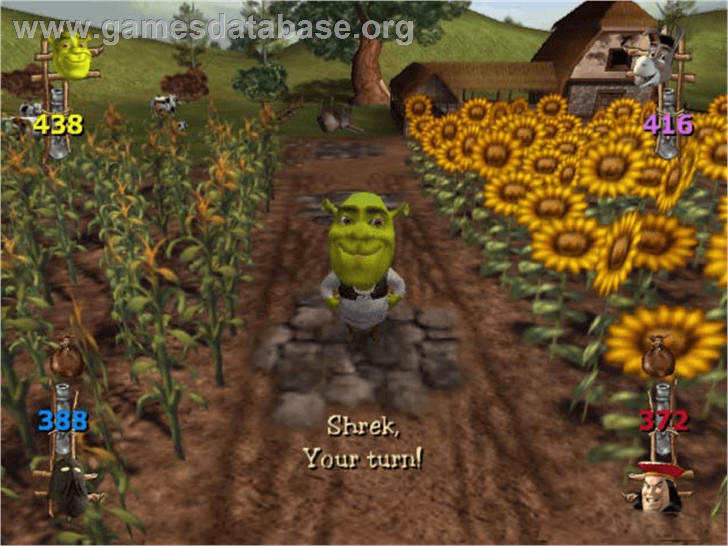 Shrek - Super Party - Microsoft Xbox - Artwork - In Game