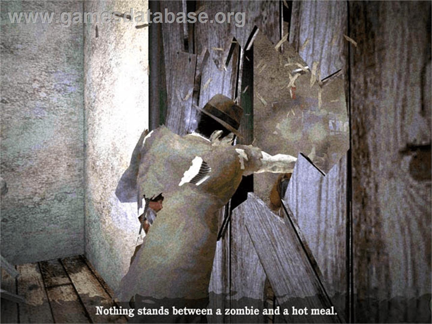 Stubbs the Zombie in Rebel Without a Pulse - Microsoft Xbox - Artwork - In Game