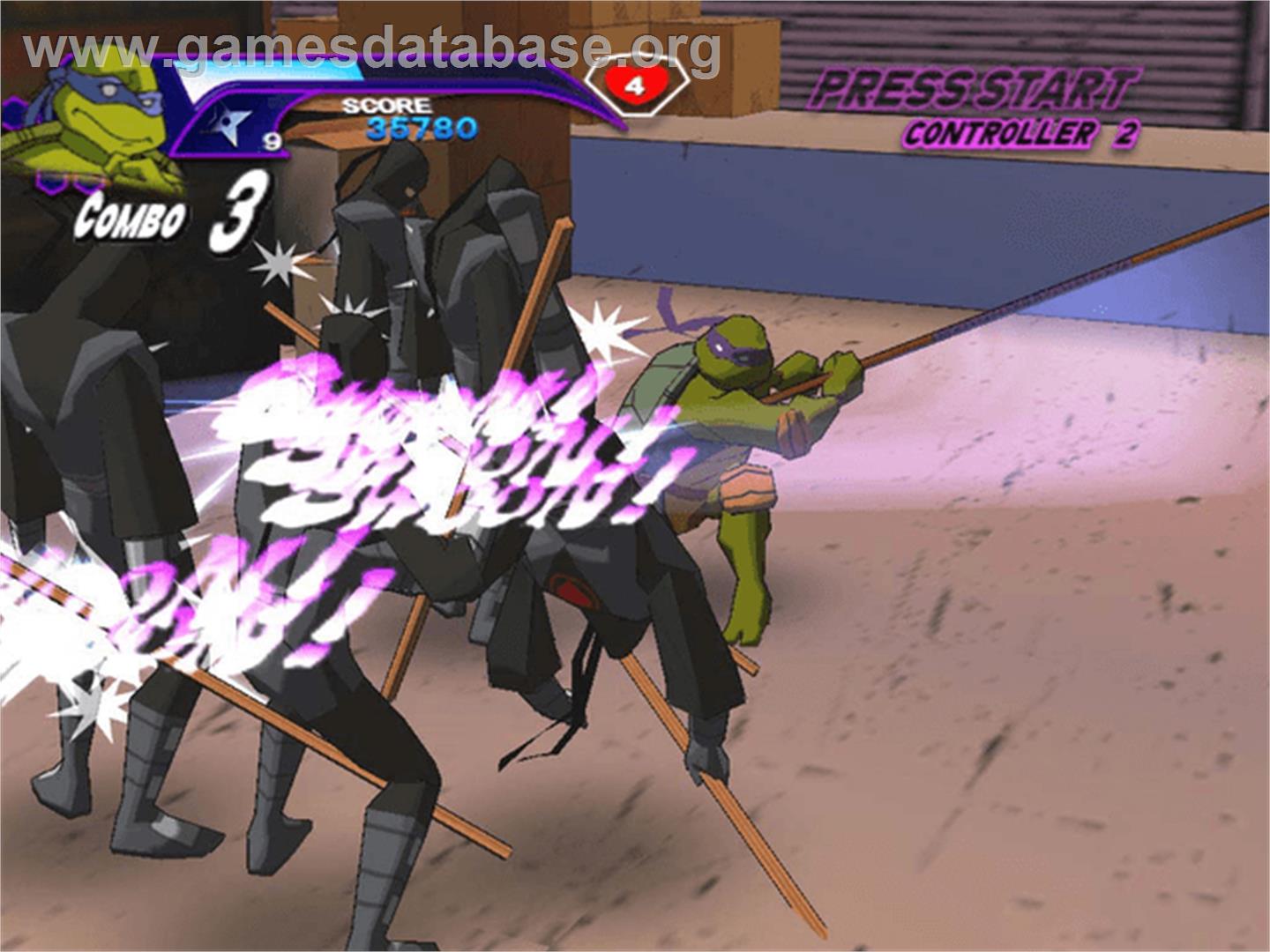 Teenage Mutant Ninja Turtles - Microsoft Xbox - Artwork - In Game