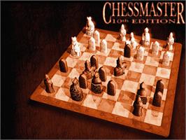 Title screen of Chessmaster on the Microsoft Xbox.
