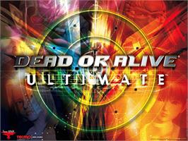 Title screen of Dead Or Alive - Ultimate on the Microsoft Xbox.