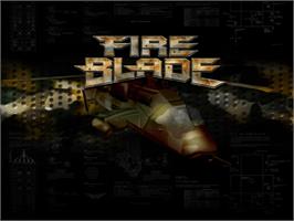 Title screen of Fireblade on the Microsoft Xbox.
