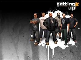 Title screen of Marc Ecko's Getting Up: Contents Under Pressure (Limited Edition) on the Microsoft Xbox.